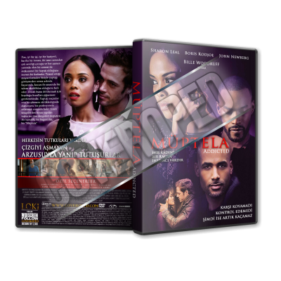 Müptela - Addicted - 2014  Türkçe Dvd Cover Tasarımı